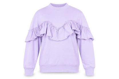 Topshop Womens Purple   Pullover Sweatshirt Size 8