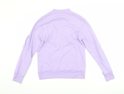 Topshop Womens Purple   Pullover Sweatshirt Size 8