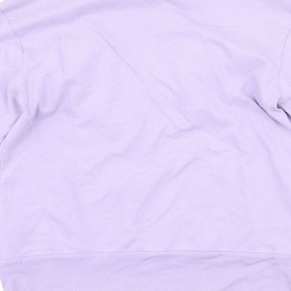 Topshop Womens Purple   Pullover Sweatshirt Size 8