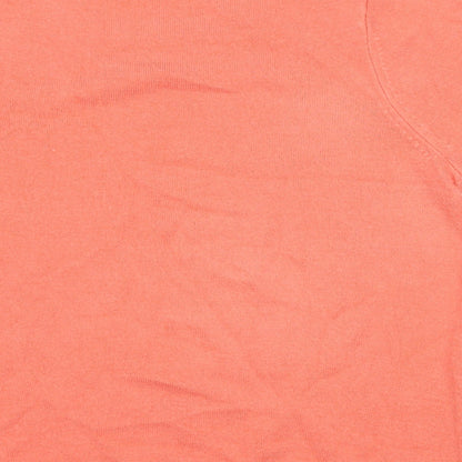 Womens UK Size 8 Marks and Spencer Pink Basic T-Shirt