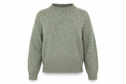 H&M Womens Green   Pullover Jumper Size M