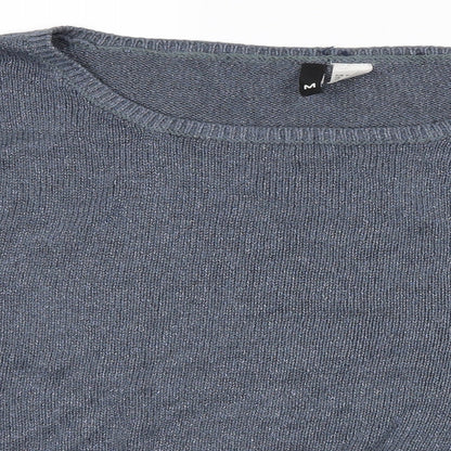 H&M Womens Blue   Pullover Jumper Size M