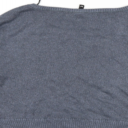 H&M Womens Blue   Pullover Jumper Size M