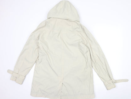 sea harbour Womens Beige   Overcoat Coat Size XS