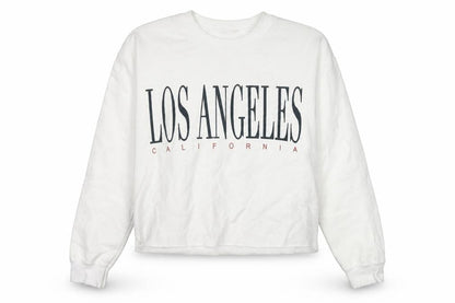 Miss Selfridge Womens White   Pullover Sweatshirt Size S  - slogan