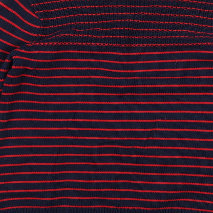 Kenar Womens Blue Striped  Pullover Jumper Size L