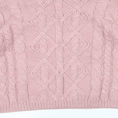 Very Womens Pink   Pullover Jumper Size 12