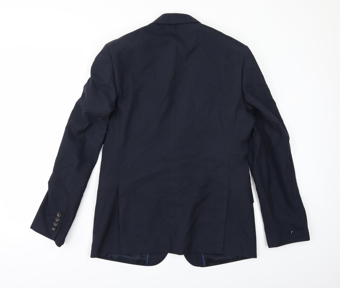 Mens UK Size 38 Marks and Spencer Regular Blue Suit Jacket