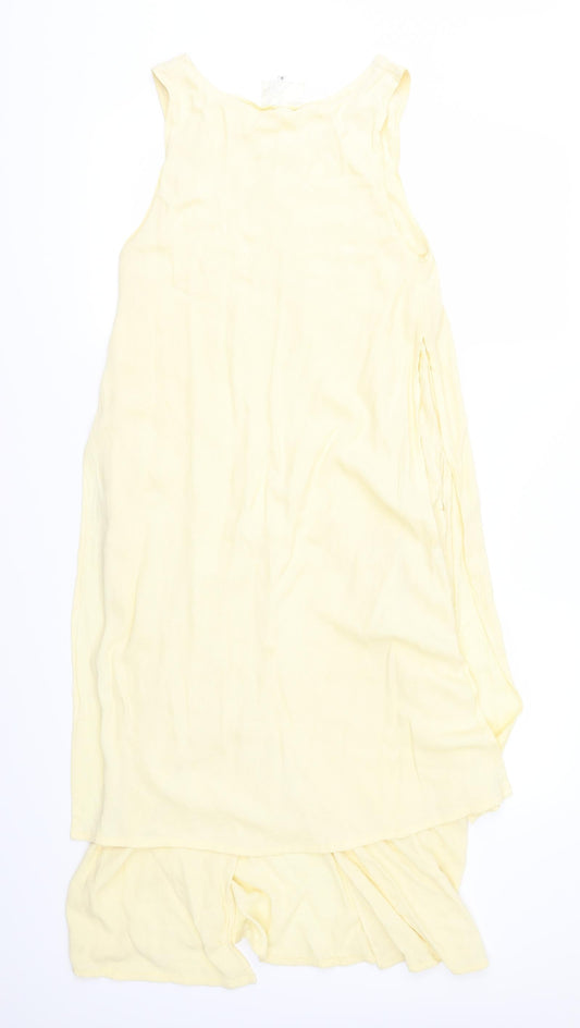 Preworn Womens Yellow   Sheath  Size S