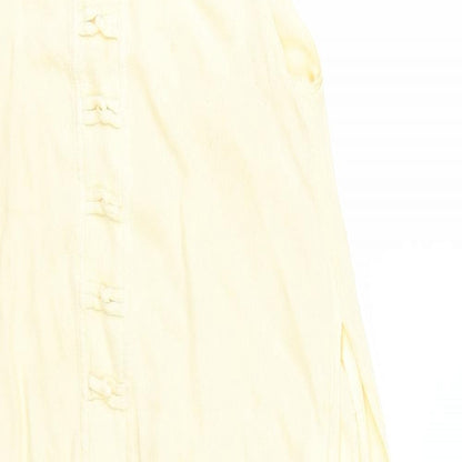 Preworn Womens Yellow   Sheath  Size S
