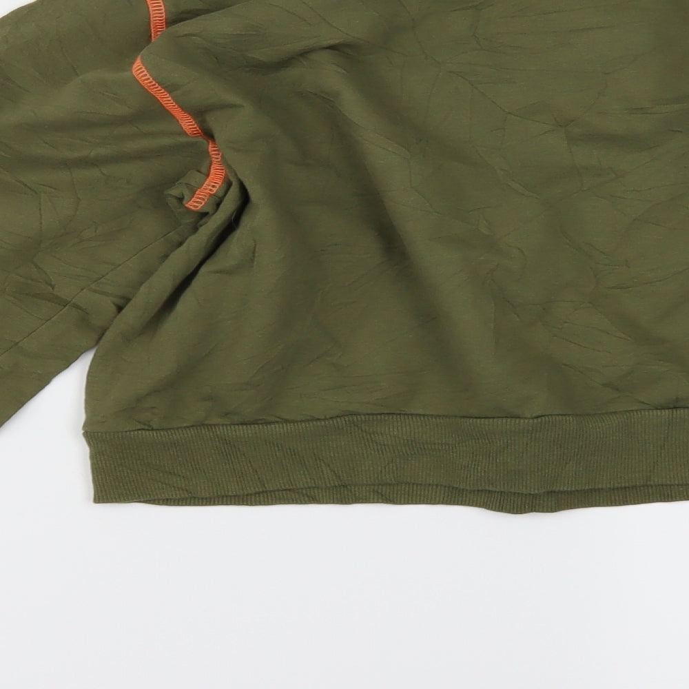 Womens UK Size 6 ASOS Green Pullover Sweatshirt