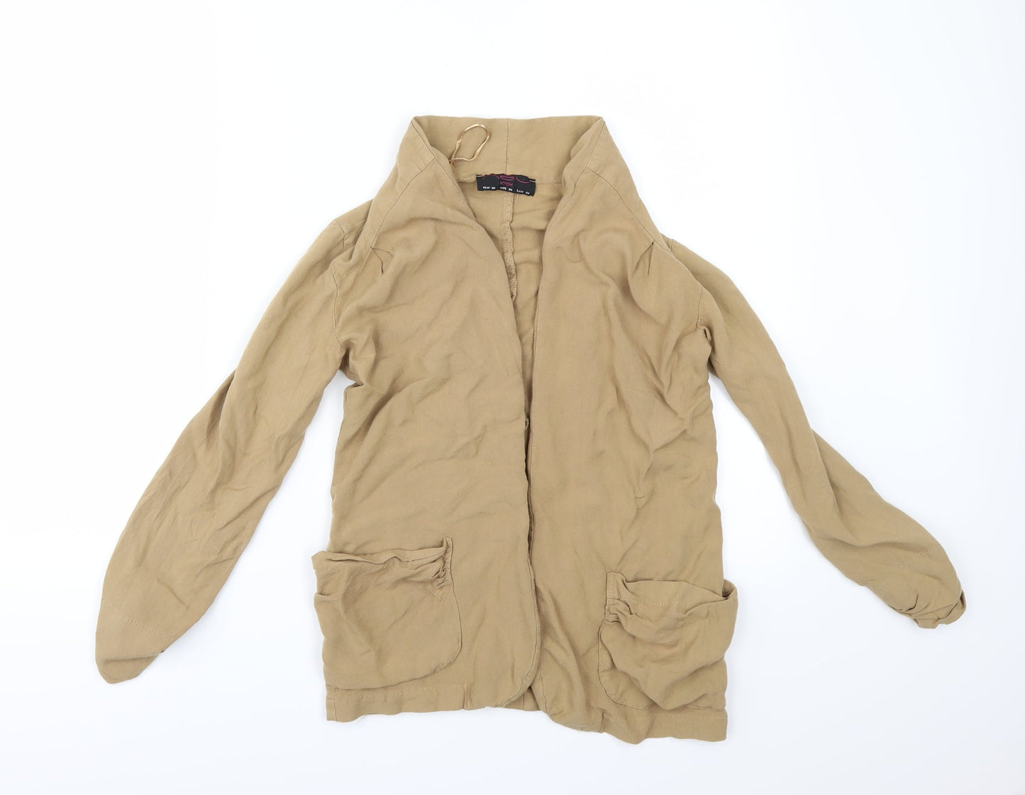 New Look Womens Beige   Jacket  Size 8