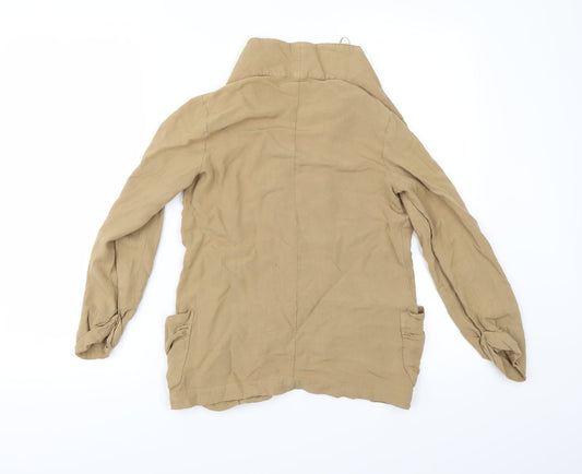 New Look Womens Beige   Jacket  Size 8