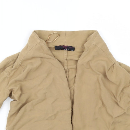 New Look Womens Beige   Jacket  Size 8