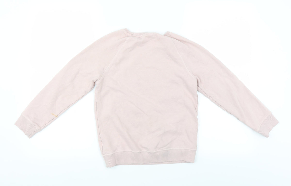 Next Girls Pink   Pullover Sweatshirt Size 10 Years