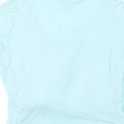 Lakeland Womens Blue   Basic T-Shirt Size 18