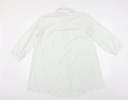 MNG Womens White   Basic Blouse Size S