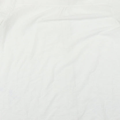 MNG Womens White   Basic Blouse Size S