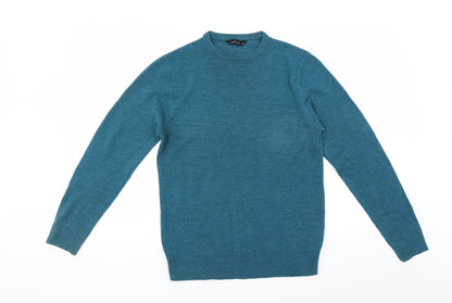 Cedar Wood State Mens Blue   Pullover Jumper Size S