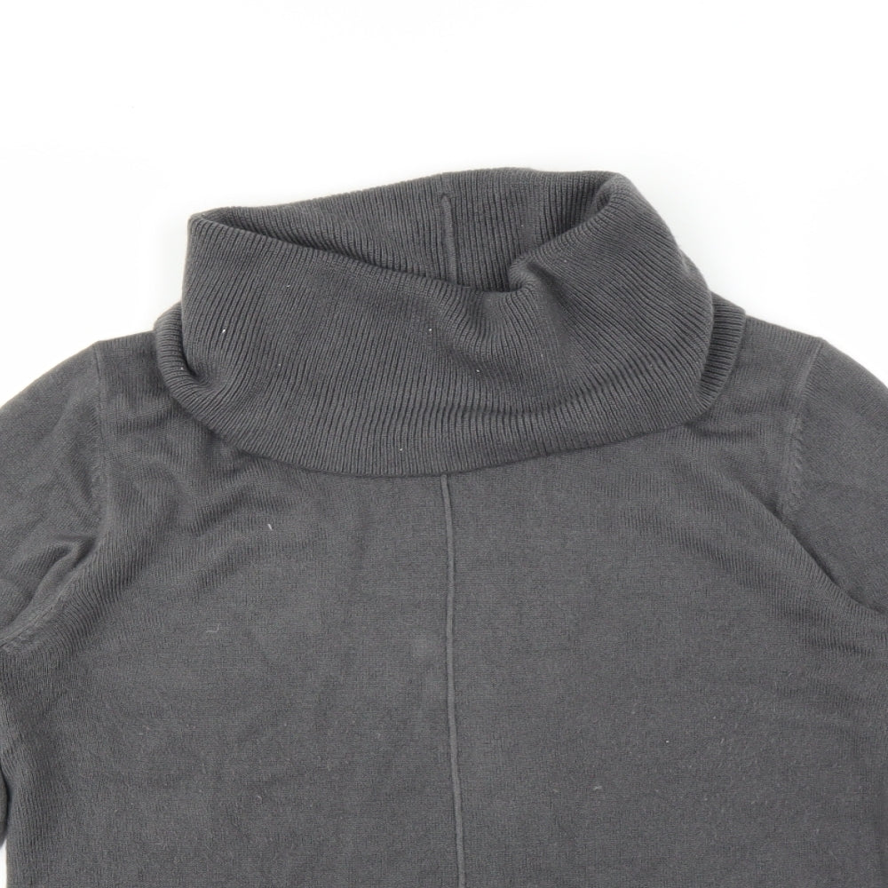 Bassini Womens Grey   Pullover Jumper Size M