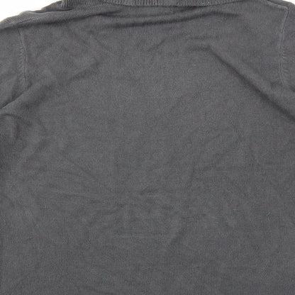 Bassini Womens Grey   Pullover Jumper Size M