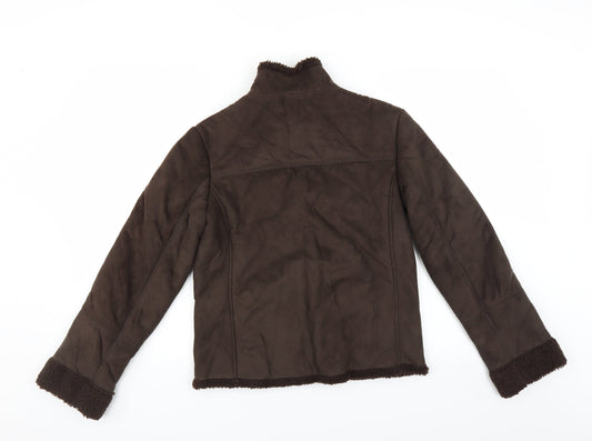 editions Womens Brown   Jacket  Size 10