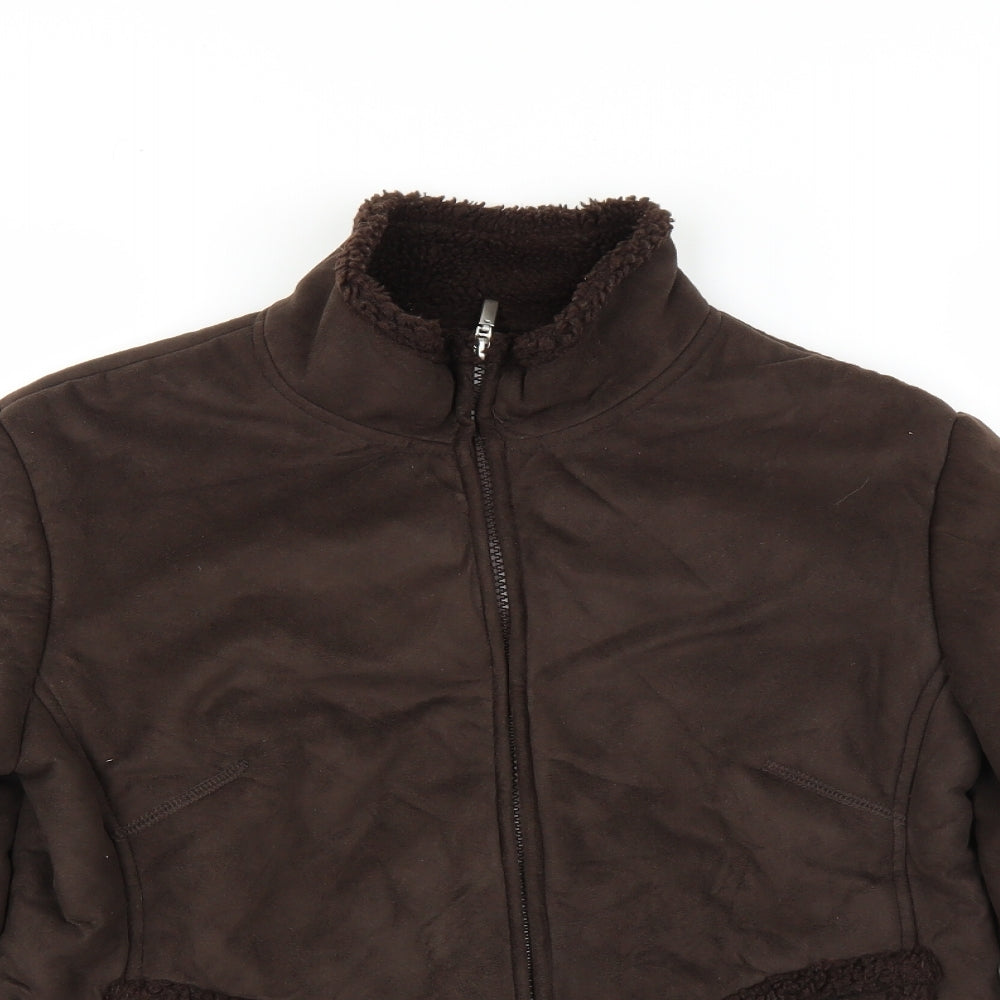 editions Womens Brown   Jacket  Size 10