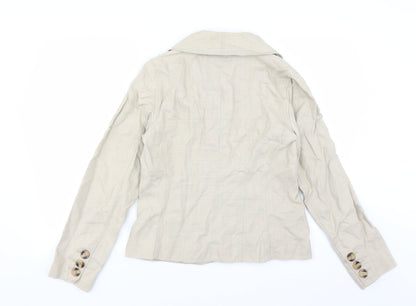 Womens UK Size 14 Antoni & Alison Beige Jacket
