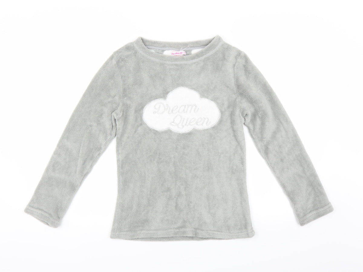Preworn Womens Grey   Top Pyjama Top Size 8