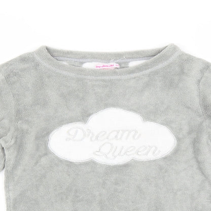 Preworn Womens Grey   Top Pyjama Top Size 8
