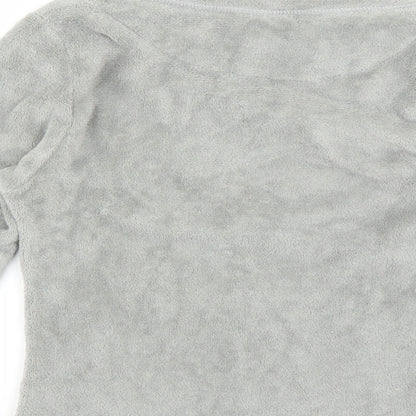 Preworn Womens Grey   Top Pyjama Top Size 8