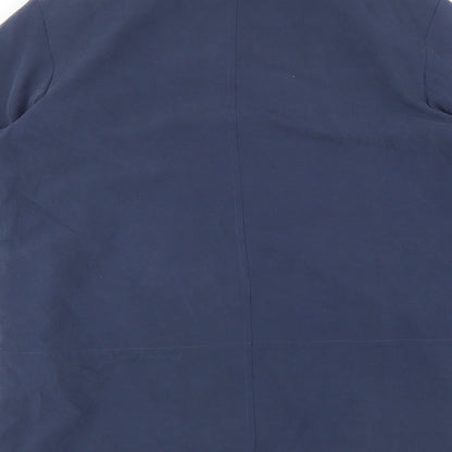 Womens UK Size 10 Eleganze Blue Overcoat