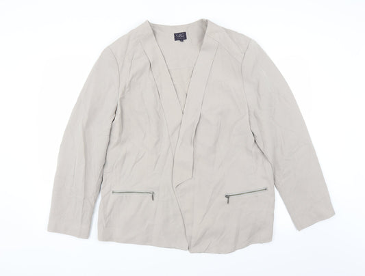 Marks and Spencer Womens Grey   Jacket Suit Jacket Size 20