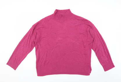 Next Womens Purple   Pullover Jumper Size L