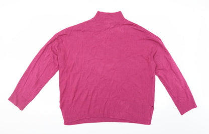 Next Womens Purple   Pullover Jumper Size L