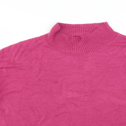 Next Womens Purple   Pullover Jumper Size L