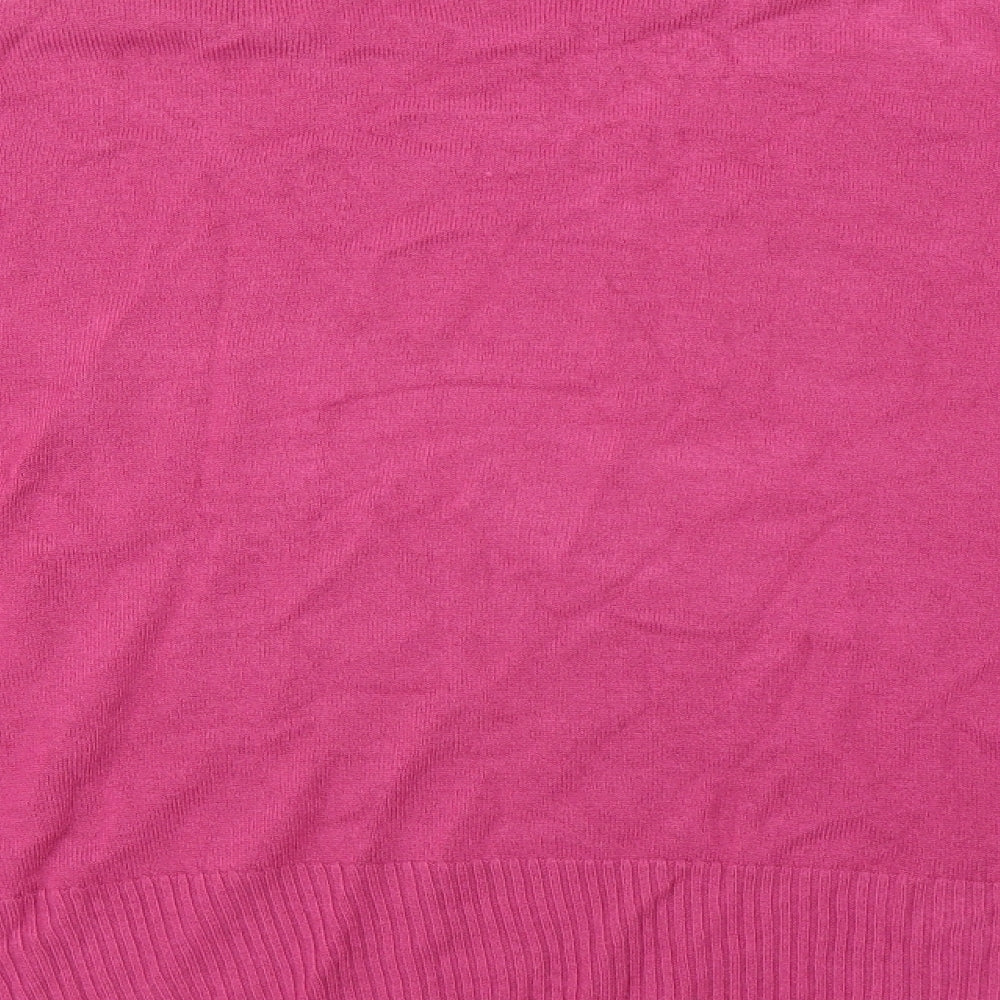 Next Womens Purple   Pullover Jumper Size L