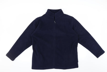 EWM Womens Blue   Full Zip Jumper Size 14