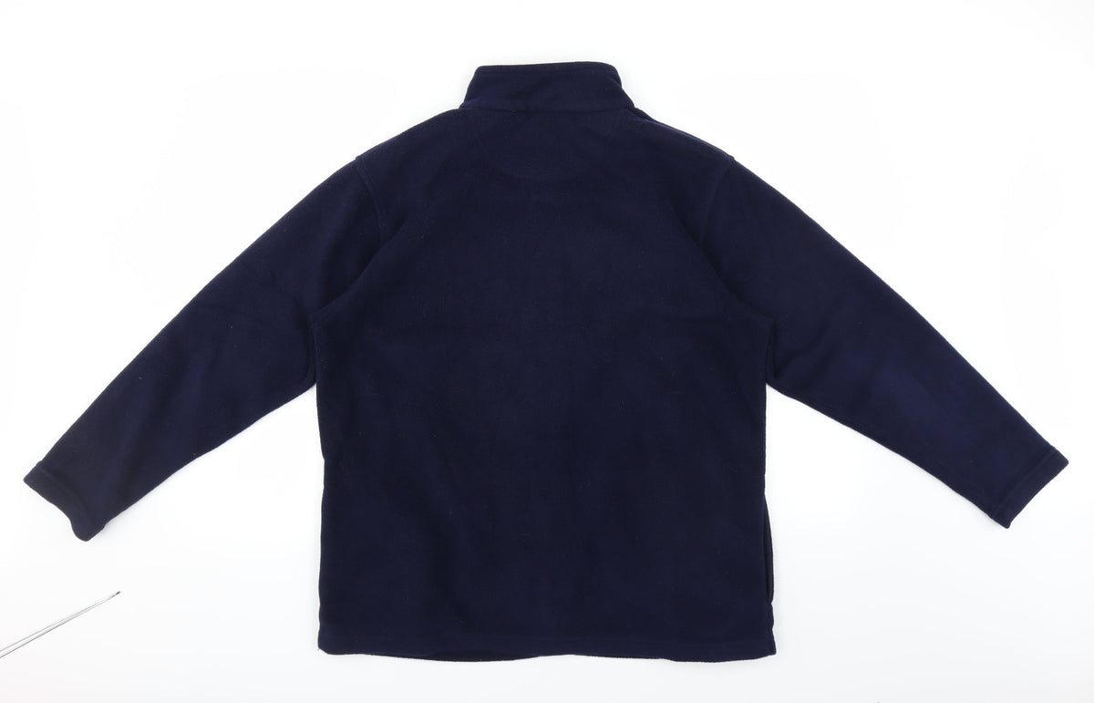 EWM Womens Blue   Full Zip Jumper Size 14