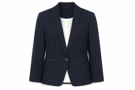 Womens UK Size 14 Marks and Spencer Regular Blue Suit Jacket