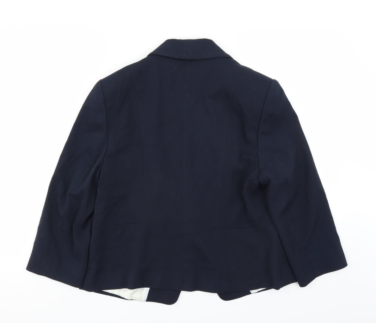 Marks and Spencer Womens Blue   Jacket Suit Jacket Size 14