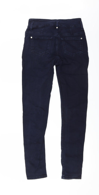 Topshop Womens Blue   Skinny Jeans Size 28 L30 in