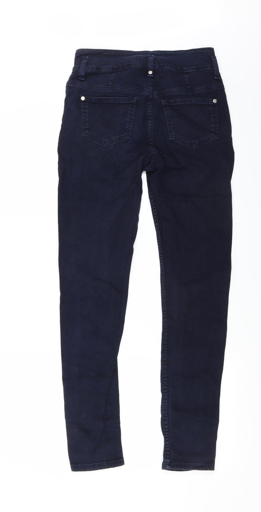 Topshop Womens Blue   Skinny Jeans Size 28 L30 in