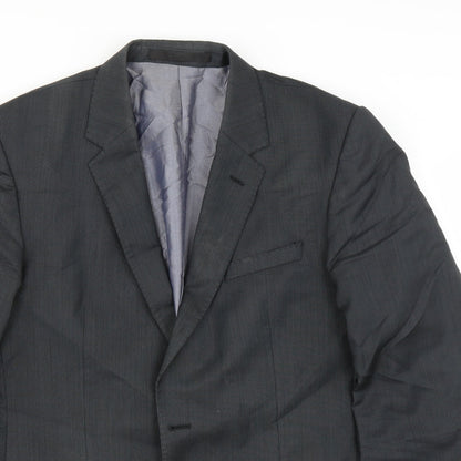 Mens UK Size 42 Marks and Spencer Regular Grey Suit Jacket