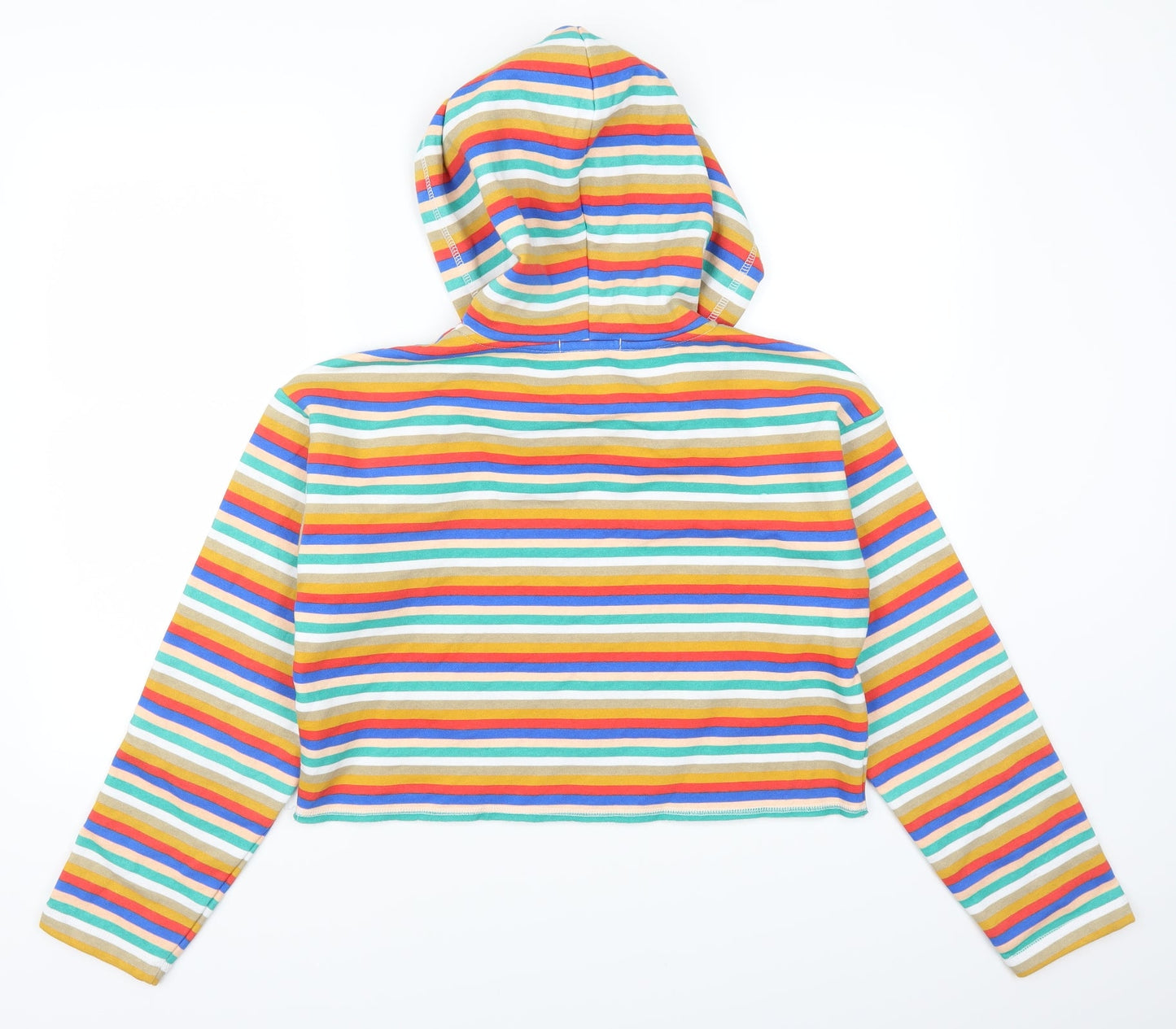 Womens UK Size S FOREVER 21 Multicoloured Pullover Hoodie