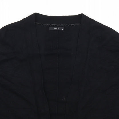M&Co Womens Black   Cardigan Jumper Size 8