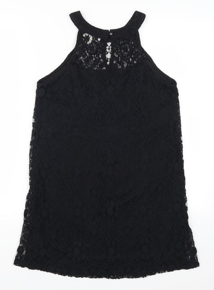 Monteau Womens Black  Lace Mini  Size S
