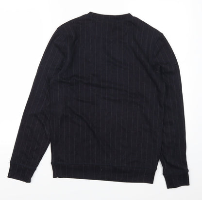 Mens UK Size XS H&M Blue Pullover Sweatshirt