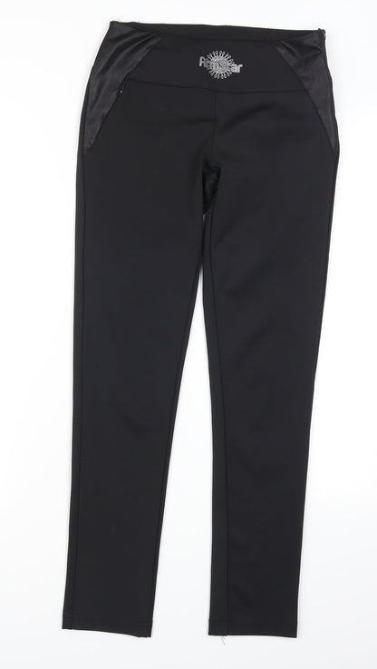 Armstar Womens Black   Trousers  Size S L27 in