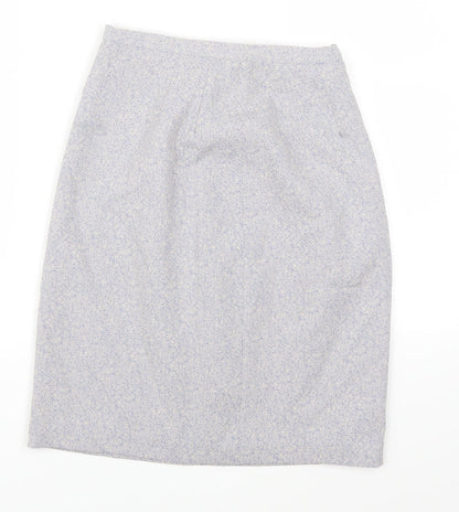 Preworn Womens Purple   Straight & Pencil Skirt Size 10